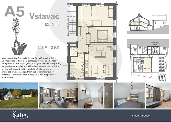 Salet Hrabetice Apartament *